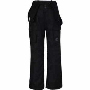 2117 LILLHEM Dětské lyžařské kalhoty, černá, velikost 164
