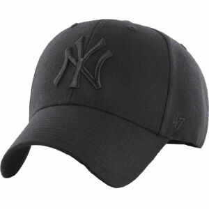 47 MLB NEW YORK YANKEES MVP SNAPBACK Klubová kšiltovka, černá, veľkosť UNI