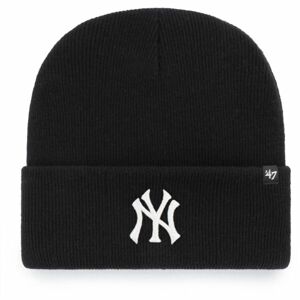 47 MLB NEW YORK YANKEES HAYMAKER CUFF KNIT Klubová zimní čepice, černá, veľkosť UNI