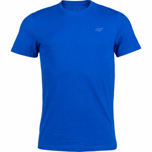 4F MEN´S T-SHIRT modrá S - Pánské tričko