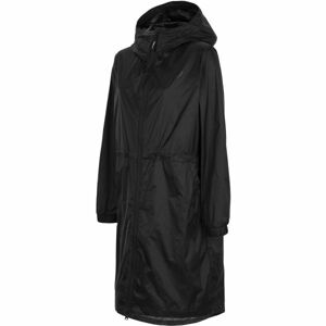4F WOMEN´S JACKET Dámský městský kabát, černá, velikost