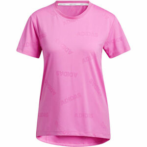 adidas AEROKNIT TEE Dámské sportovní tričko, Růžová, velikost M