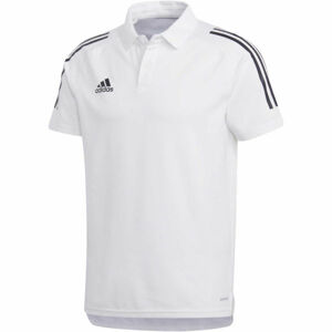 adidas CONDIVO 20 POLO SHIRT Pánské polo tričko, bílá, velikost