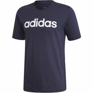 adidas E LIN TEE Pánské tričko, tmavě modrá, velikost S