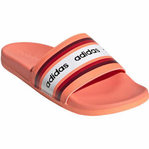 adidas ADILETTE COMFORT Dámské pantofle, Oranžová,Bílá,Černá, velikost 8