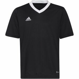 adidas ENT22 JSY Y Juniorský fotbalový dres, černá, velikost 128