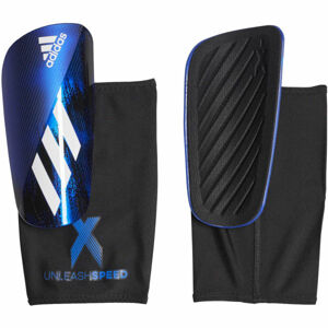 adidas X SG LEAGUE Pánské fotbalové chrániče holení, modrá, velikost S
