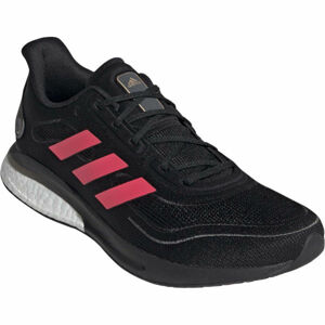 adidas SUPERNOVA M Pánská běžecká obuv, Černá,Růžová,Bílá, velikost 9