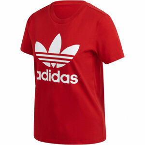 adidas TREFOIL TEE Dámské tričko, červená, velikost 36