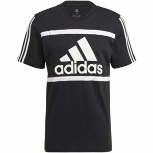 adidas CB TEE Pánské tričko, Černá,Bílá, velikost