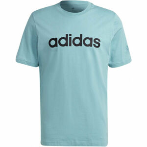 adidas LIN SJ T Pánské tričko, světle zelená, velikost L
