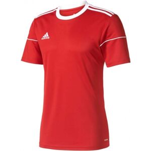 adidas SQUAD 17 JSY SS červená L - Pánský fotbalový dres