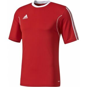 adidas SQUAD 13 JERSEY SS červená L - Pánský fotbalový dres