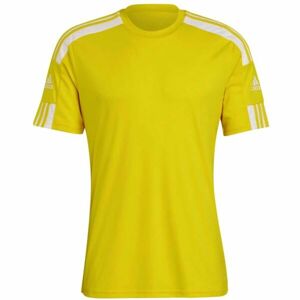 adidas SQUAD 21 JSY SS Pánský fotbalový dres, žlutá, velikost L