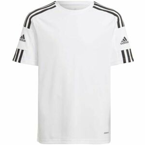 adidas SQUAD 21 JSY Y Chlapecký fotbalový dres, bílá, velikost 152
