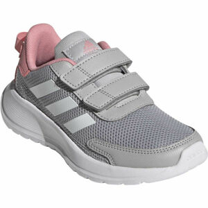 adidas TENSAUR RUN C Dětská volnočasová obuv, šedá, velikost 28