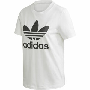 adidas TREFOIL TEE Dámské tričko, bílá, velikost 34