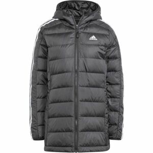 adidas ESS 3S L D HP Dámský kabát, černá, veľkosť XS