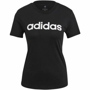 adidas LINEAR TEE Dámské tričko, černá, veľkosť XS