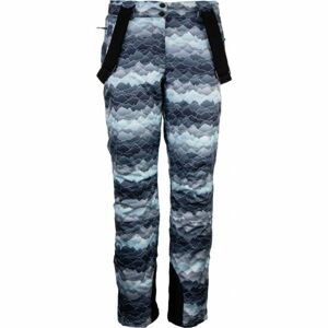 ALPINE PRO ARKA Dámské lyžařské kalhoty, tmavě modrá, velikost XL
