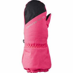 ALPINE PRO DGARO Dětské zimní rukavice, růžová, velikost 2