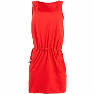 ALPINE PRO PHILA 2 Dámské šaty, červená, velikost M