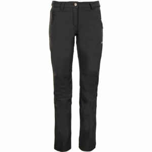 ALPINE PRO SUNA Dámské softshellové kalhoty, černá, velikost 42