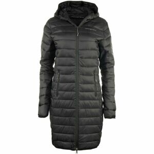 ALPINE PRO WENZHA 5 Dámský prošívaný kabát, černá, velikost XL