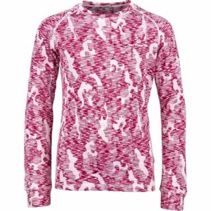 Arcore ELIAS Dětské termo triko s dlouhým rukávem, růžová, velikost 152-158