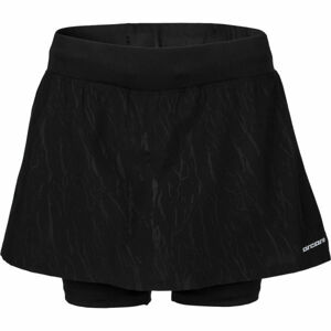 Arcore FOGGIA Dámské běžecké šortky se sukní, černá, veľkosť L