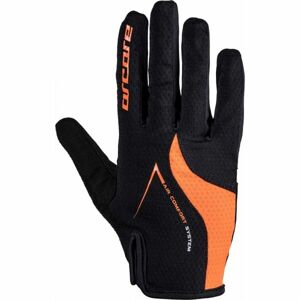 Arcore HIVE oranžová S - Dlouhoprsté cyklistické rukavice