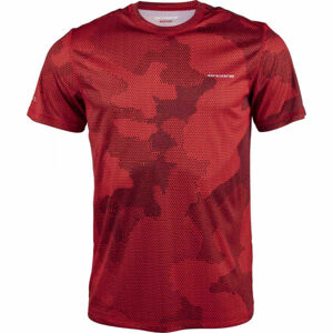 Arcore NICOLO Pánské běžecké triko, červená, velikost L