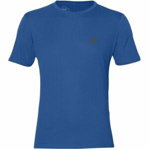 Asics SILVER SS TOP Pánské běžecké triko, modrá, velikost L