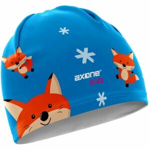 AXONE FOX Dětská čepice, modrá, veľkosť UNI