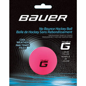 Bauer HOCKEY BALL HYDRO G WARM Hokejové míčky, růžová, veľkosť UNI