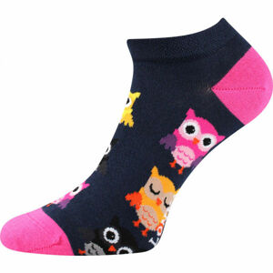 Boma PETTY 012 Nízké ponožky, Tmavě modrá,Růžová,Mix, velikost 35-38