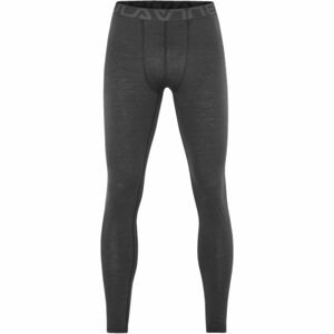 Bula MERINO WOOL PANTS Pánské Merino spodní kalhoty, tmavě šedá, veľkosť L