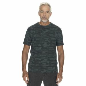BUSHMAN COOBER Pánské triko, tmavě zelená, veľkosť 3XL