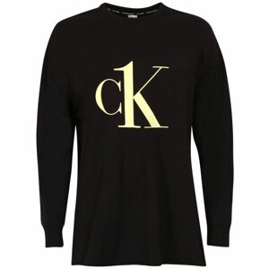 Calvin Klein CK1 COTTON LW NEW-L/S SWEATSHIRT Dámská mikina, černá, velikost S