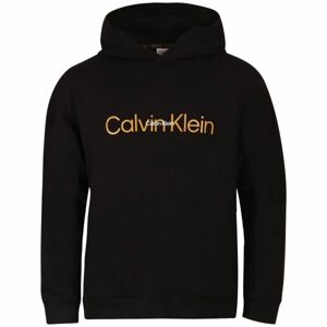 Calvin Klein EMB ICON HOL LOUNGE-L/S HOODIE Pánská mikina, černá, veľkosť L