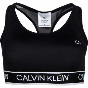 Calvin Klein MEDIUM SUPPORT BRA Dámská sportovní podprsenka, černá, veľkosť XS