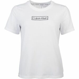 Calvin Klein REIMAGINED HER S/S CREW NECK Dámské tričko, bílá, velikost L