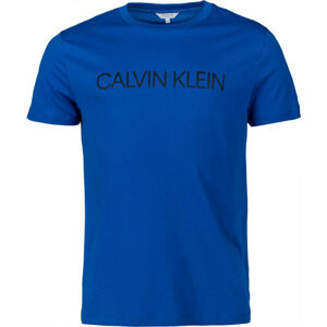 Calvin Klein RELAXED CREW TEE Modrá M - Pánské tričko