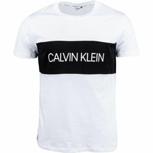 Calvin Klein RELAXED CREW TEE bílá M - Pánské tričko