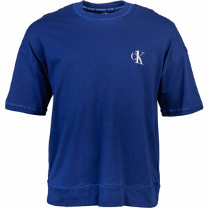 Calvin Klein S/S CREW NECK Pánské tričko, tmavě modrá, velikost M