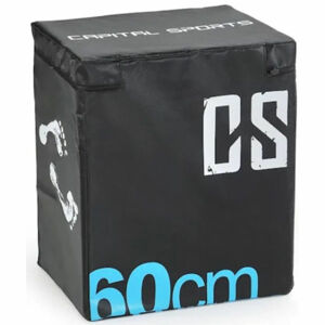 CAPITAL SPORTS ROOKSO SOFT JUMP BOX 60X50X30 CM Plyobox, černá, velikost os