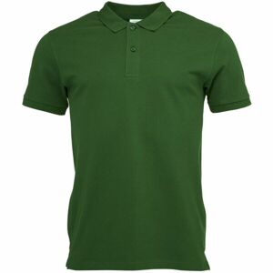 CELIO TEONE Pánské polo tričko, tmavě zelená, velikost