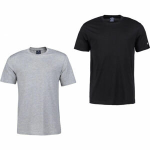 Champion 2PACK CREW-NECK Pánské tričko, šedá, velikost L