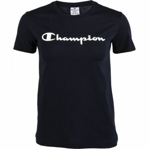 Champion CREWNECK T-SHIRT Tmavě modrá XS - Dámské tričko