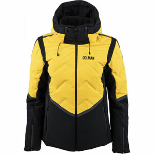 Colmar L.DOWN JACKET Pánská lyžařská bunda, Žlutá,Černá, velikost 40
